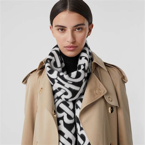 burberry monogram scarf in store